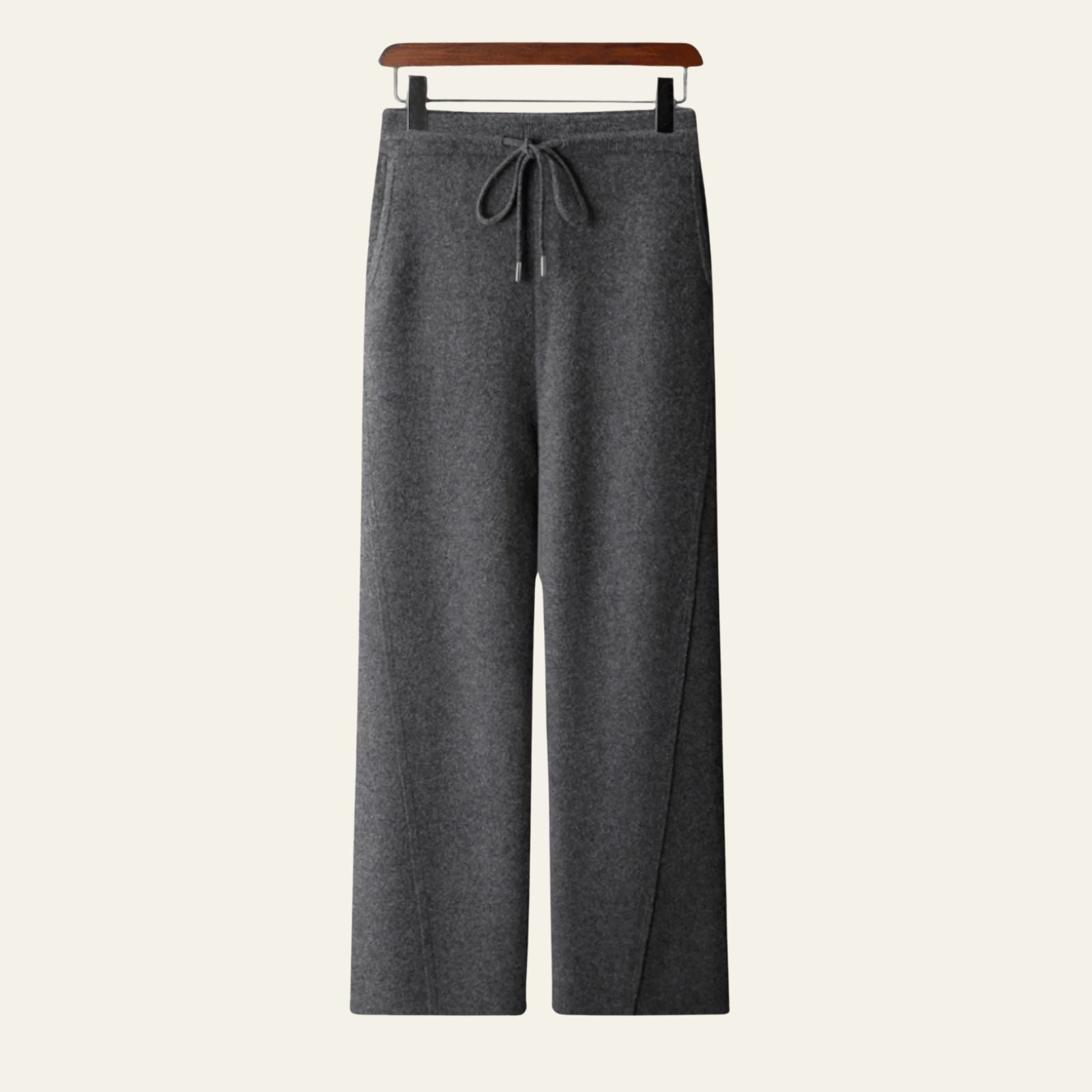 Men’s Wool Blend Sweatpants – Relaxed Fit