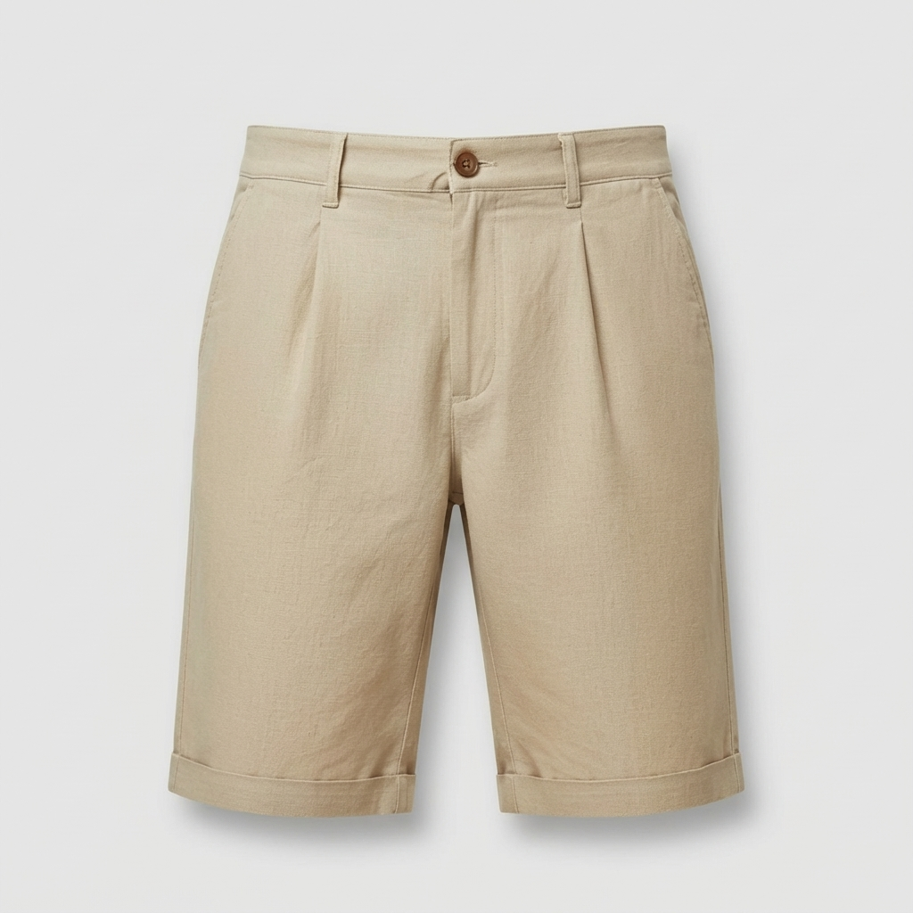 MEN’S SHORTS | BUTTON CLOSURE | RELAXED FIT | TAILORED