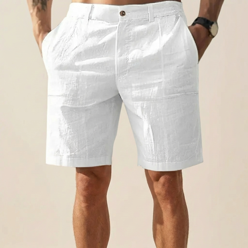MEN’S SHORTS | BUTTON CLOSURE | RELAXED FIT | TAILORED