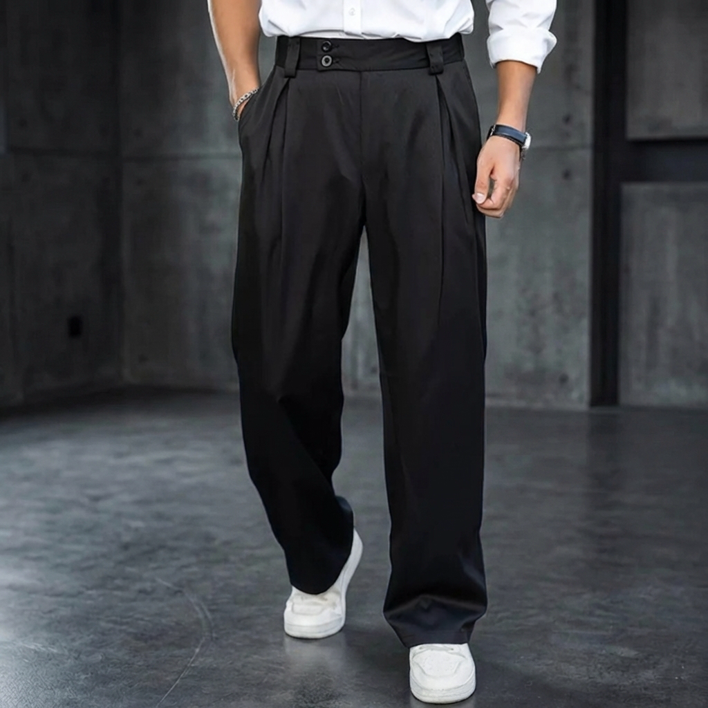 MEN’S TROUSERS | PLEATED | RELAXED FIT | TAILORED
