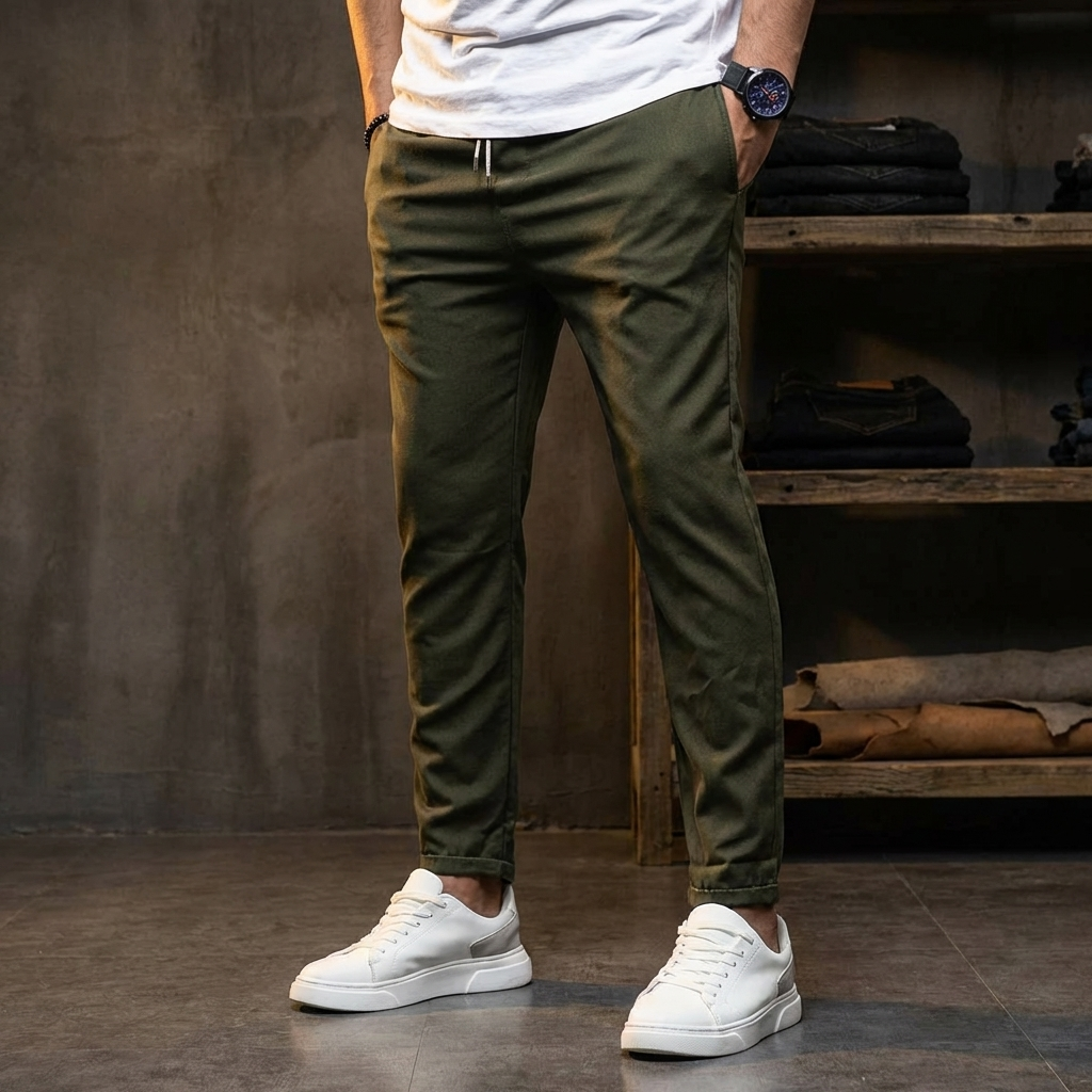 MEN’S TROUSERS | SLIM FIT | STRETCH COTTON