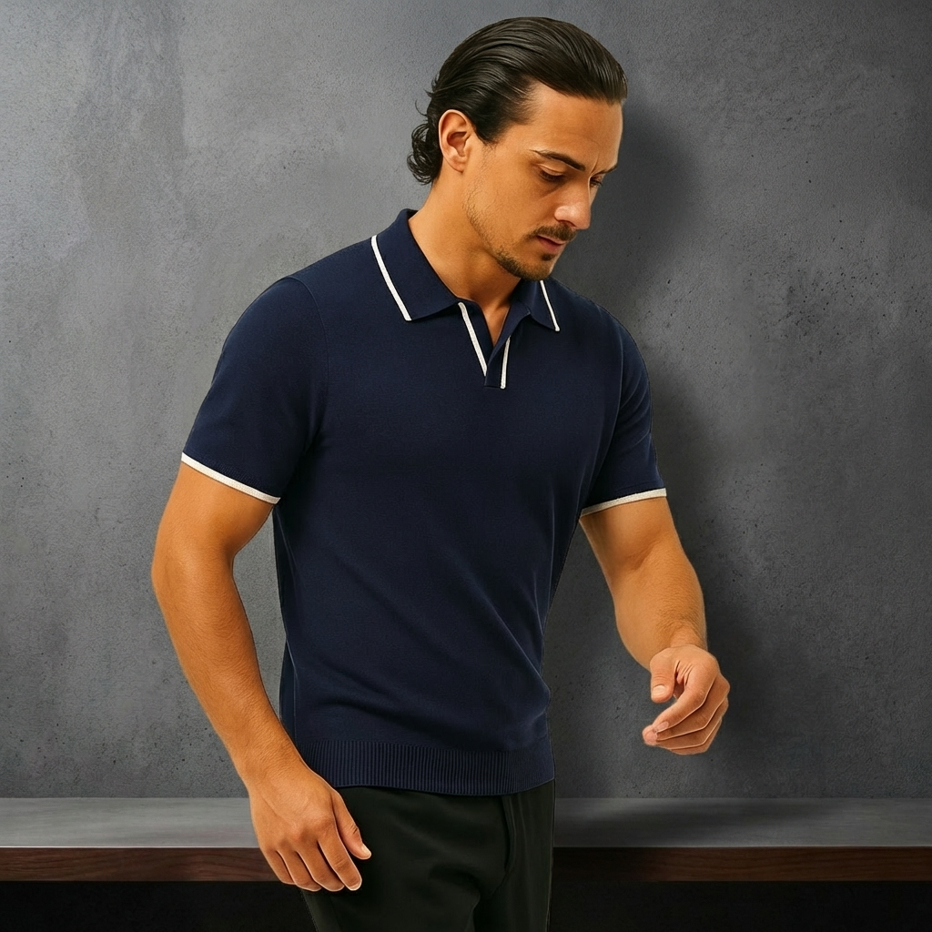 MEN’S POLO | KNIT FABRIC | REGULAR FIT
