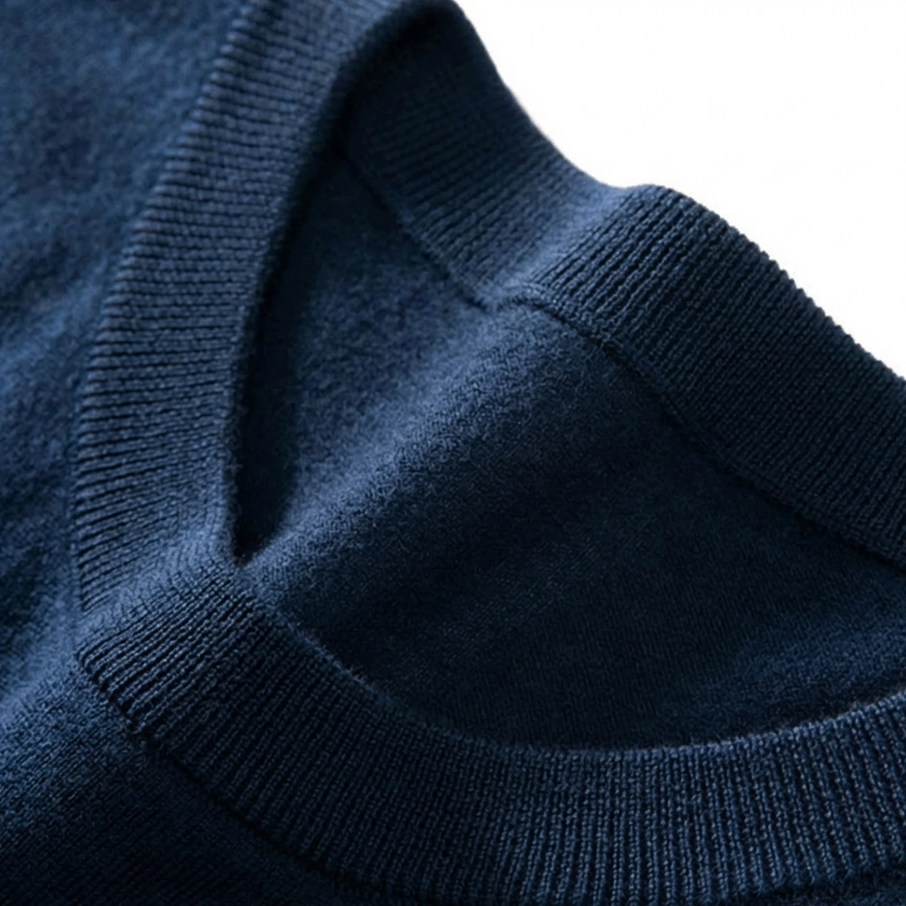 MEN’S KNIT POLO | WOOL | SHORT SLEEVE | MICRO-TEXTURE