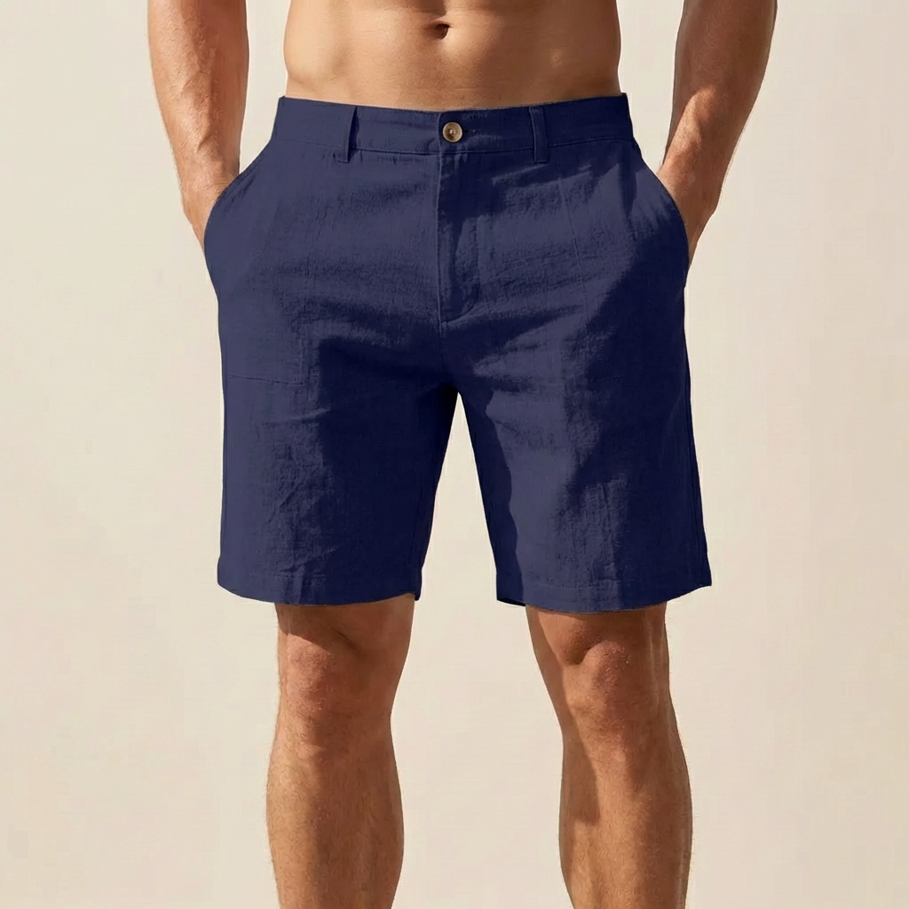 MEN’S SHORTS | BUTTON CLOSURE | RELAXED FIT | TAILORED